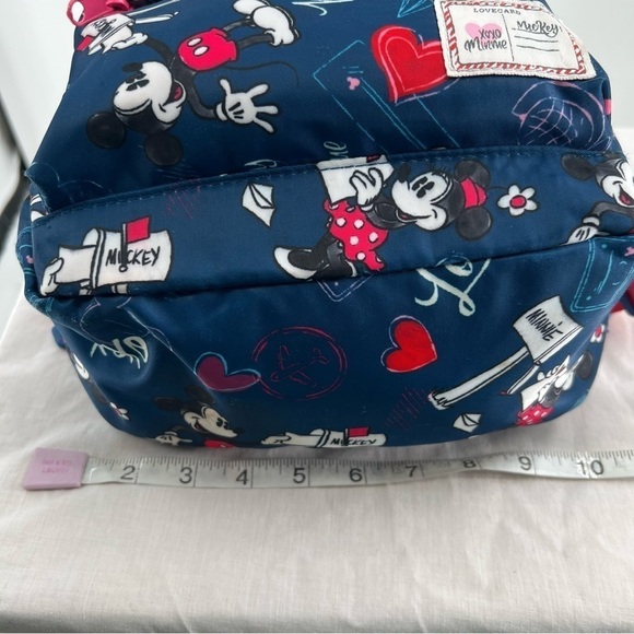 Disney Parks Mickey & Minnie Sweethearts Nylon Mini Backpack - Picture 9 of 12